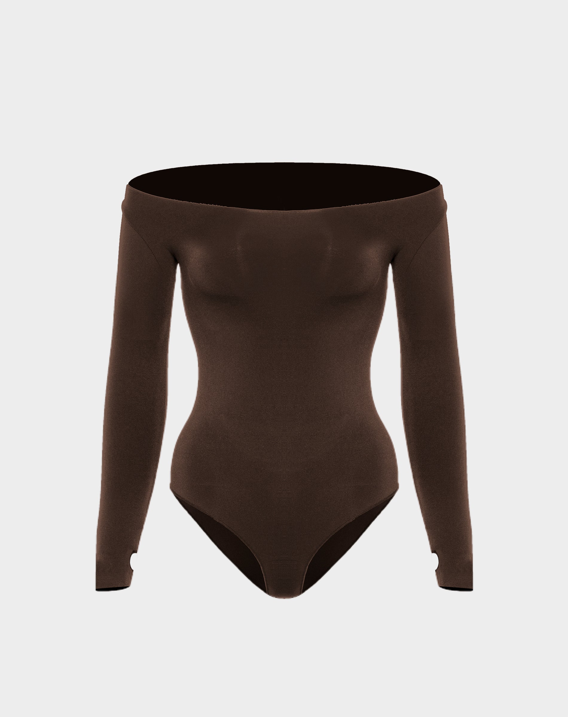 בגד גוף סימלס שרוול ארוך פתח אגודל | אספרסו