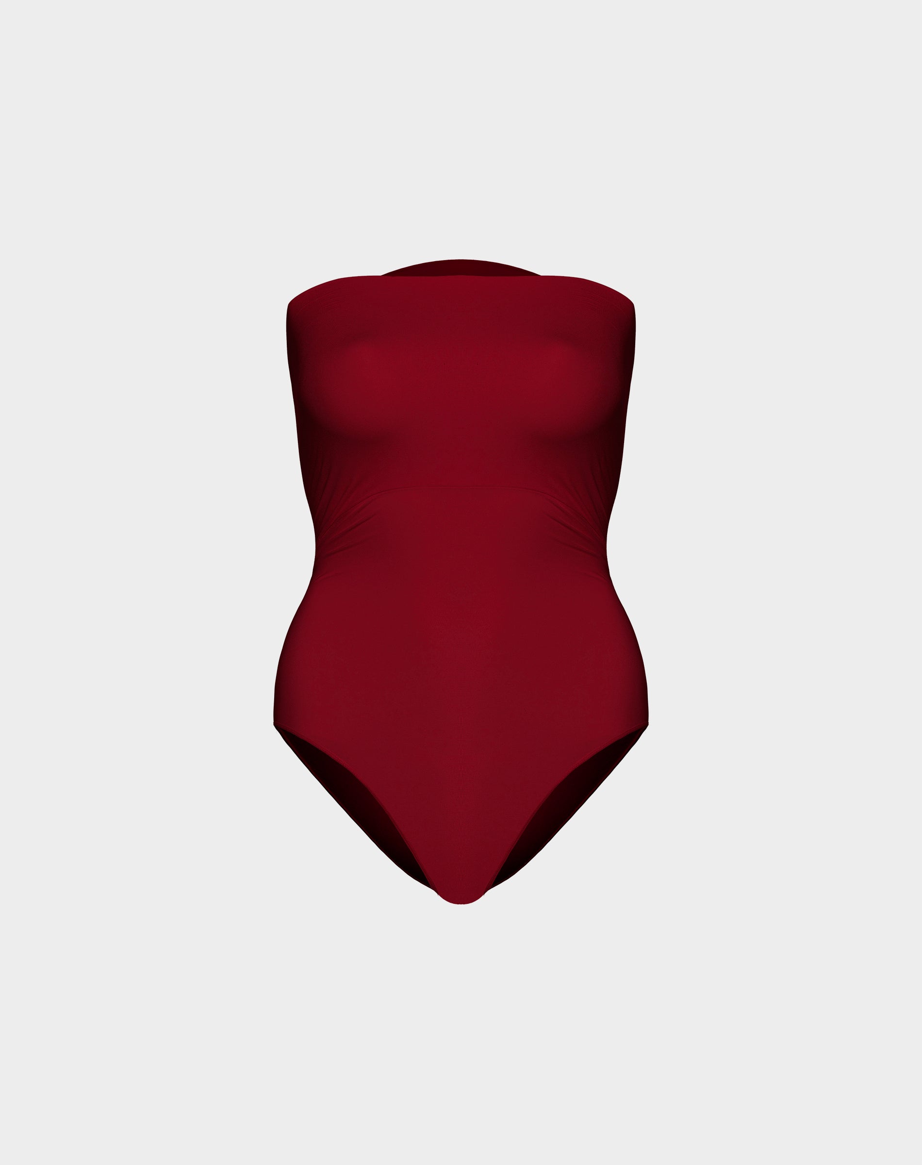 בגד גוף מחטב - סטרפלס | צ'רי