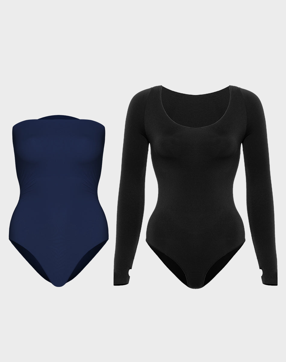 סט בגדי גוף מחטבים