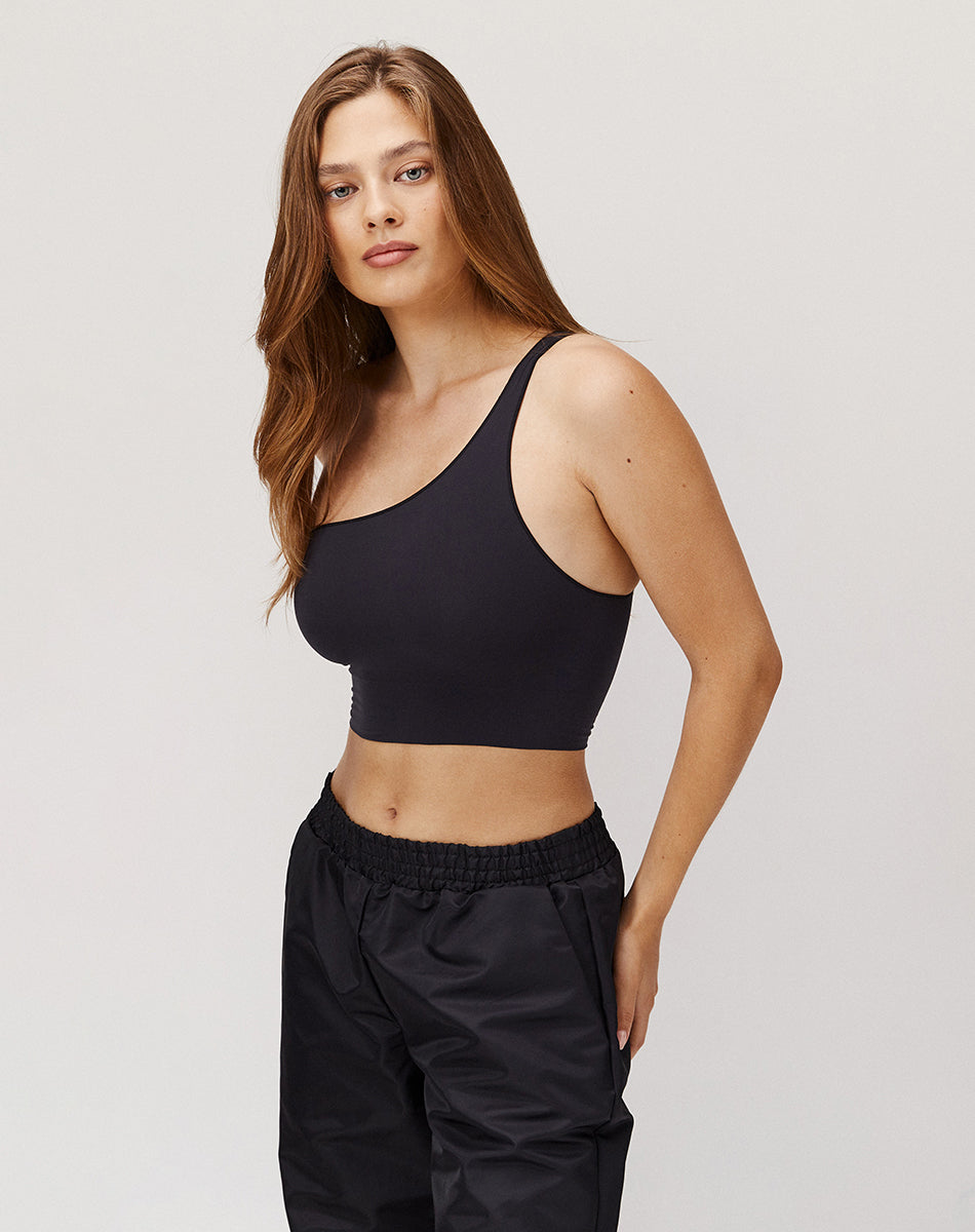 ONE SHOULDER TOP SET