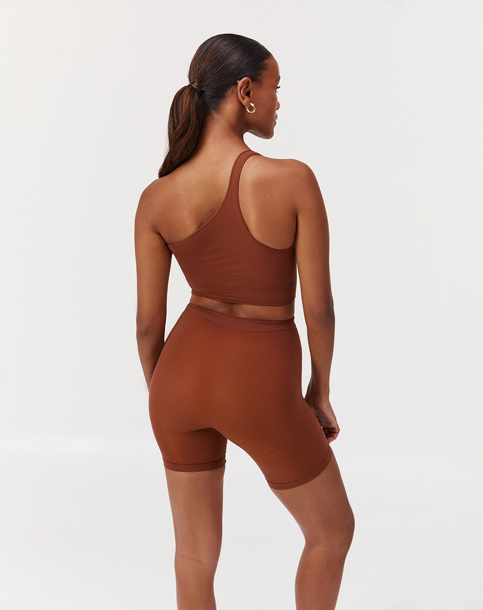 ONE SHOULDER TOP SET